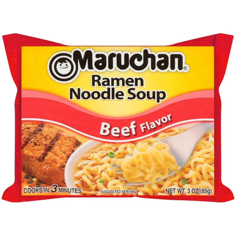 Ramen Noodle Soup Beef Flavor