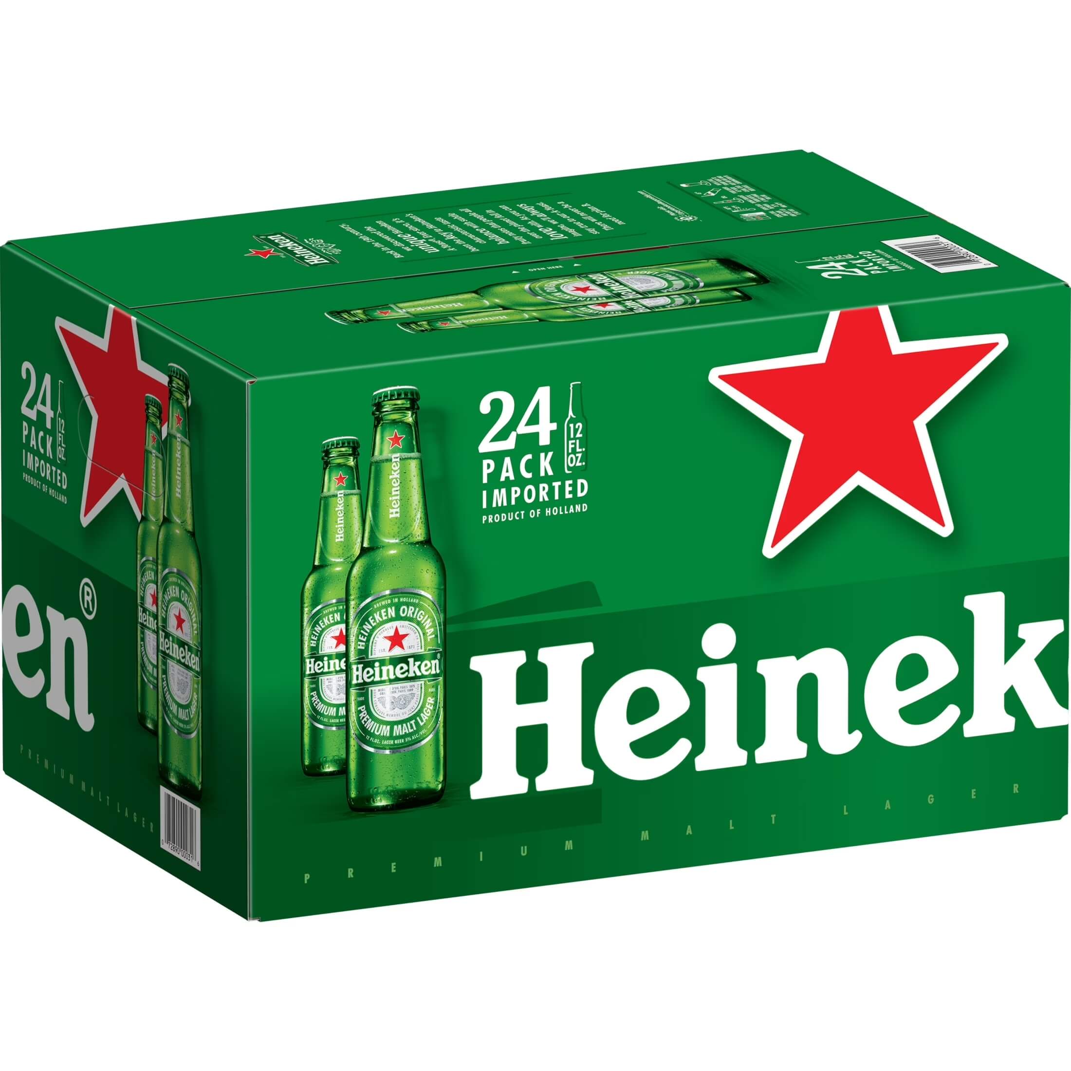 Heineken- Case 24 8.5 Oz Bottles