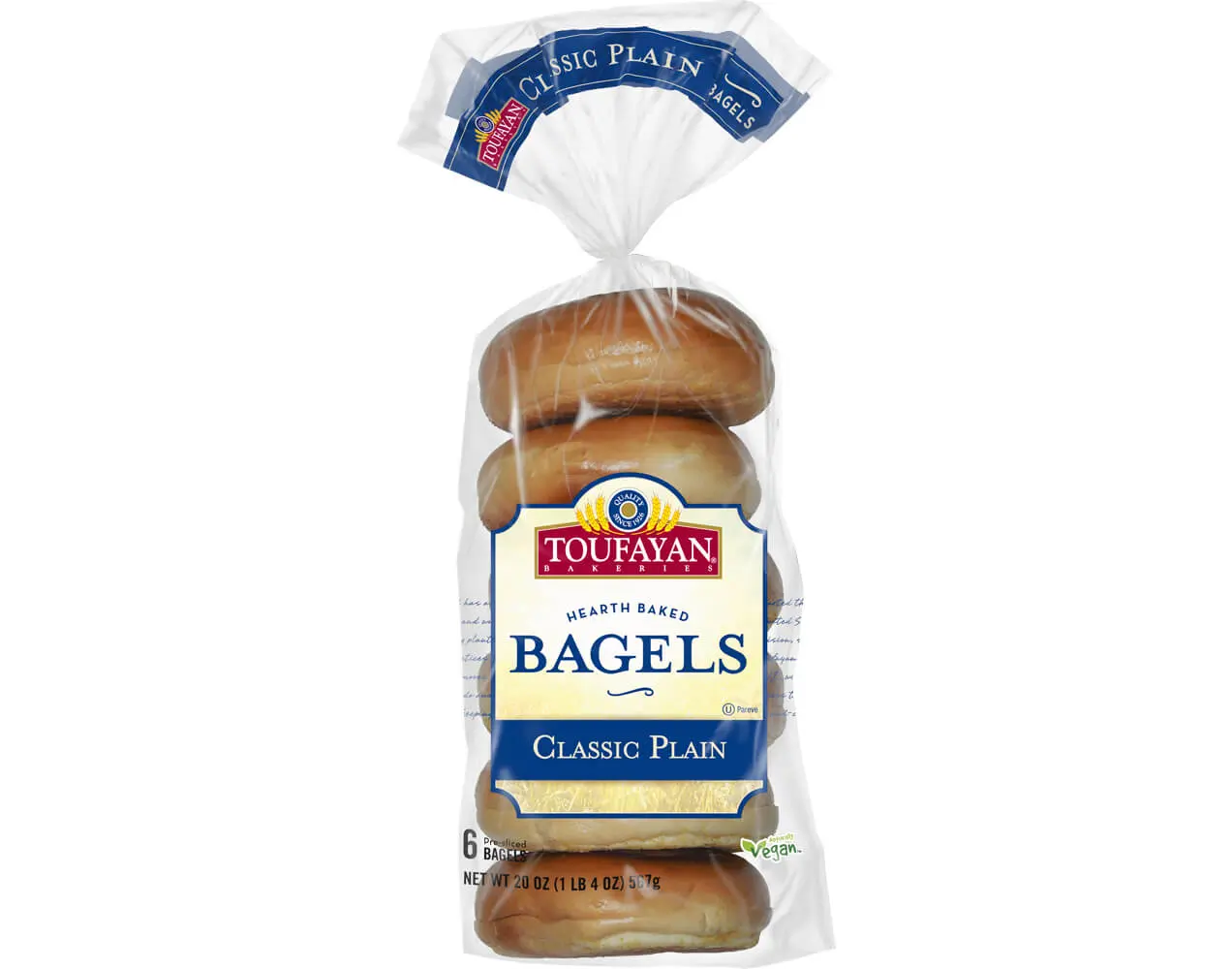 Bagels Plain toufayan
